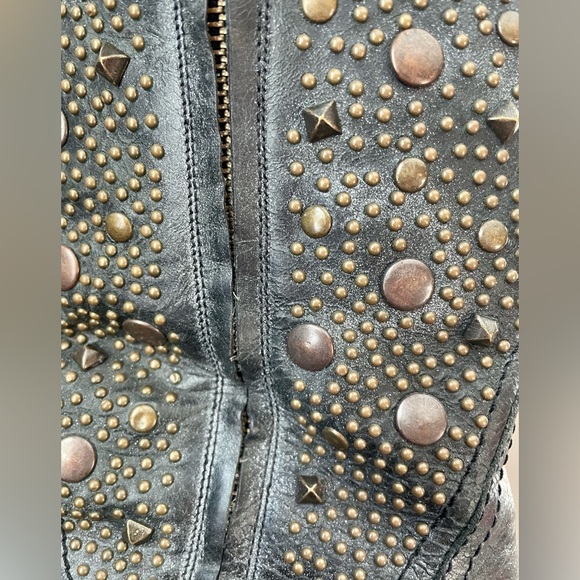 Muro black studded western boots size 9.5 - Picture 5 of 9